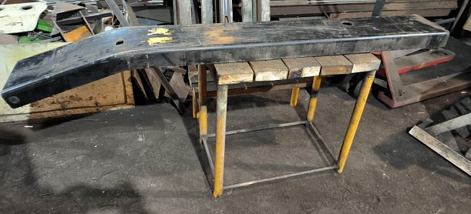 Деформация аутригера (опоры)